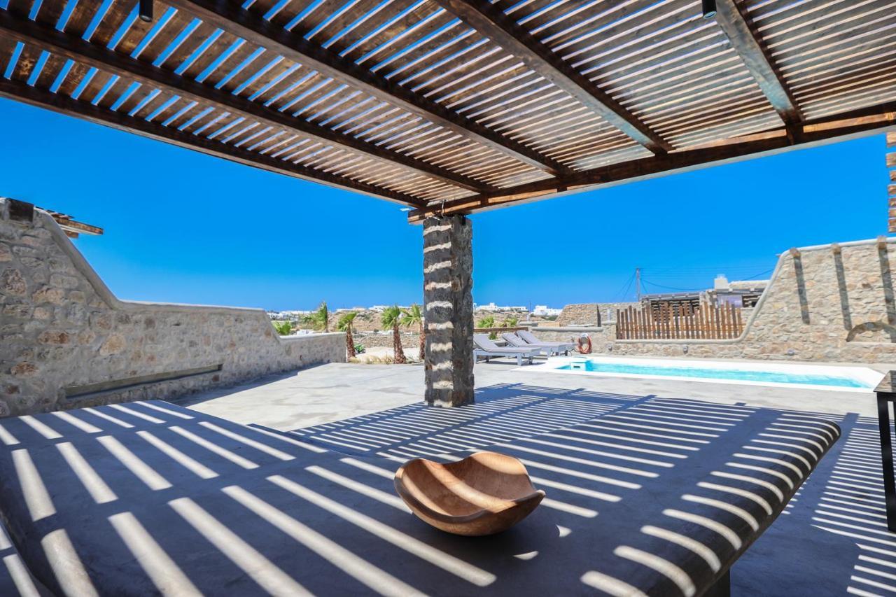 The George Villas With Private Pool, Close To Mykonos Town - Chora Buitenkant foto