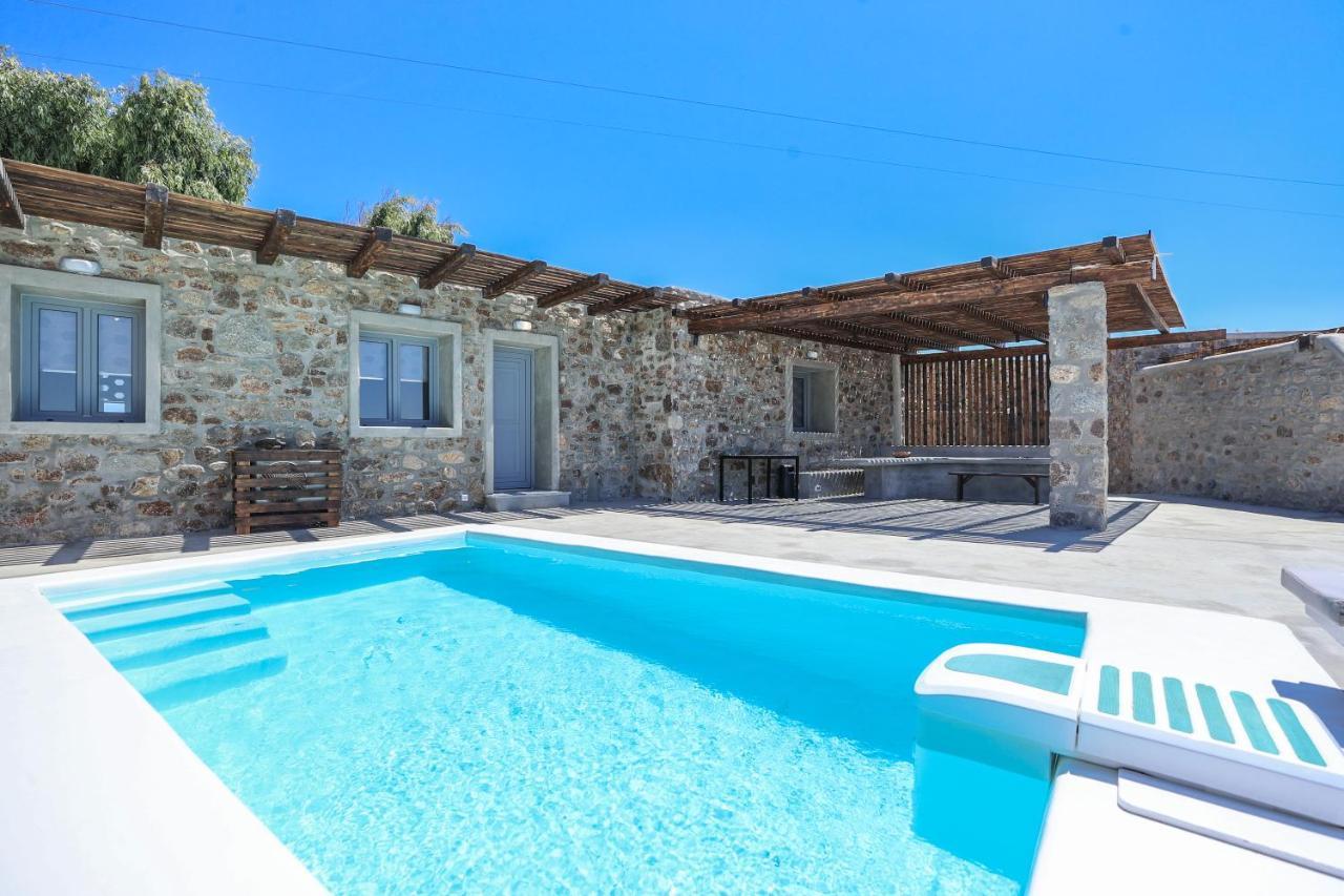 The George Villas With Private Pool, Close To Mykonos Town - Chora Buitenkant foto