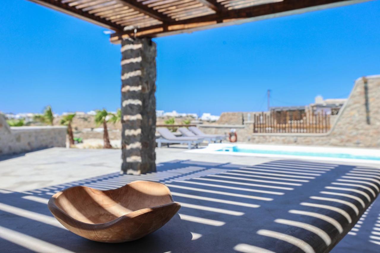 The George Villas With Private Pool, Close To Mykonos Town - Chora Buitenkant foto