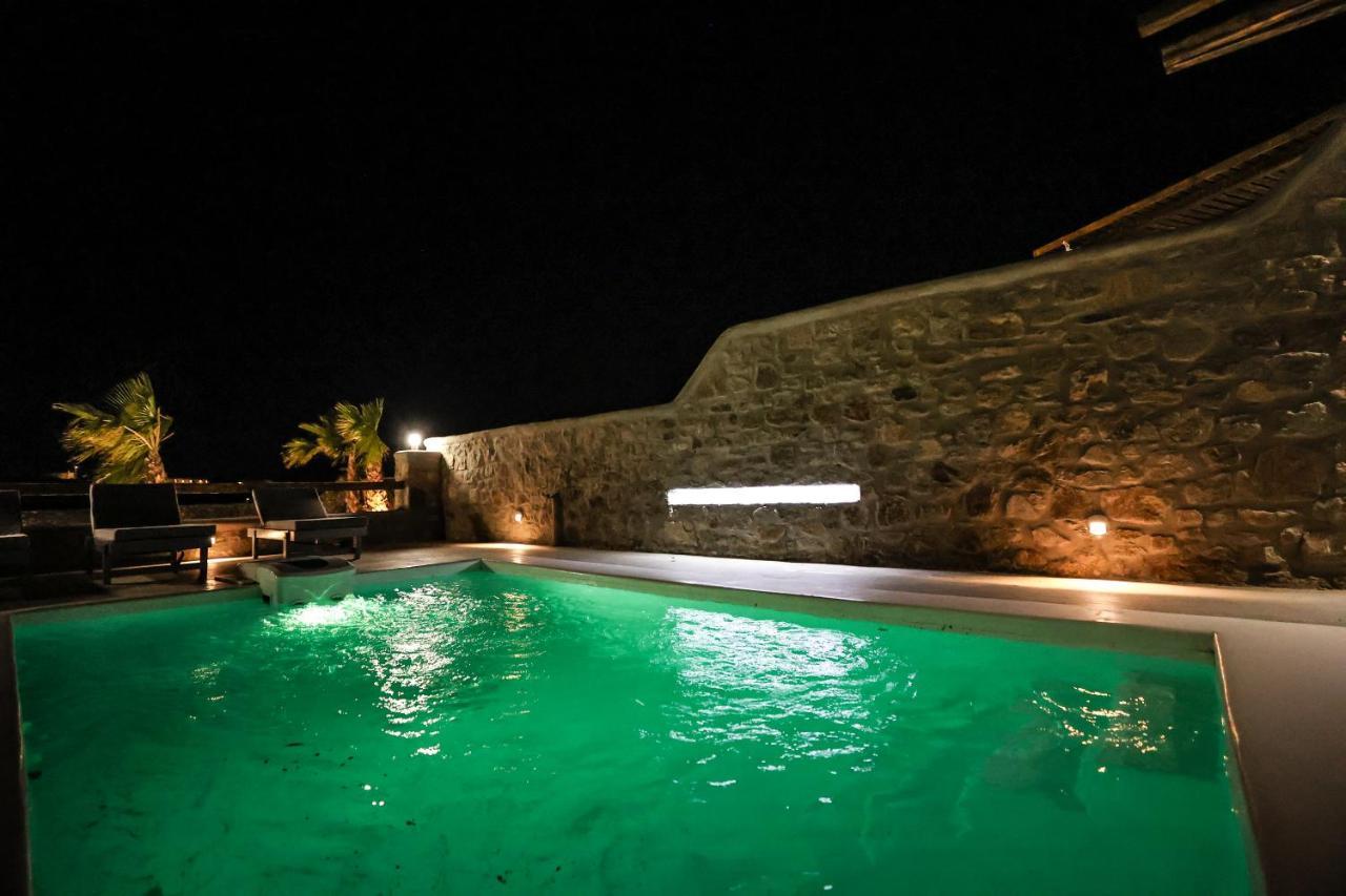 The George Villas With Private Pool, Close To Mykonos Town - Chora Buitenkant foto