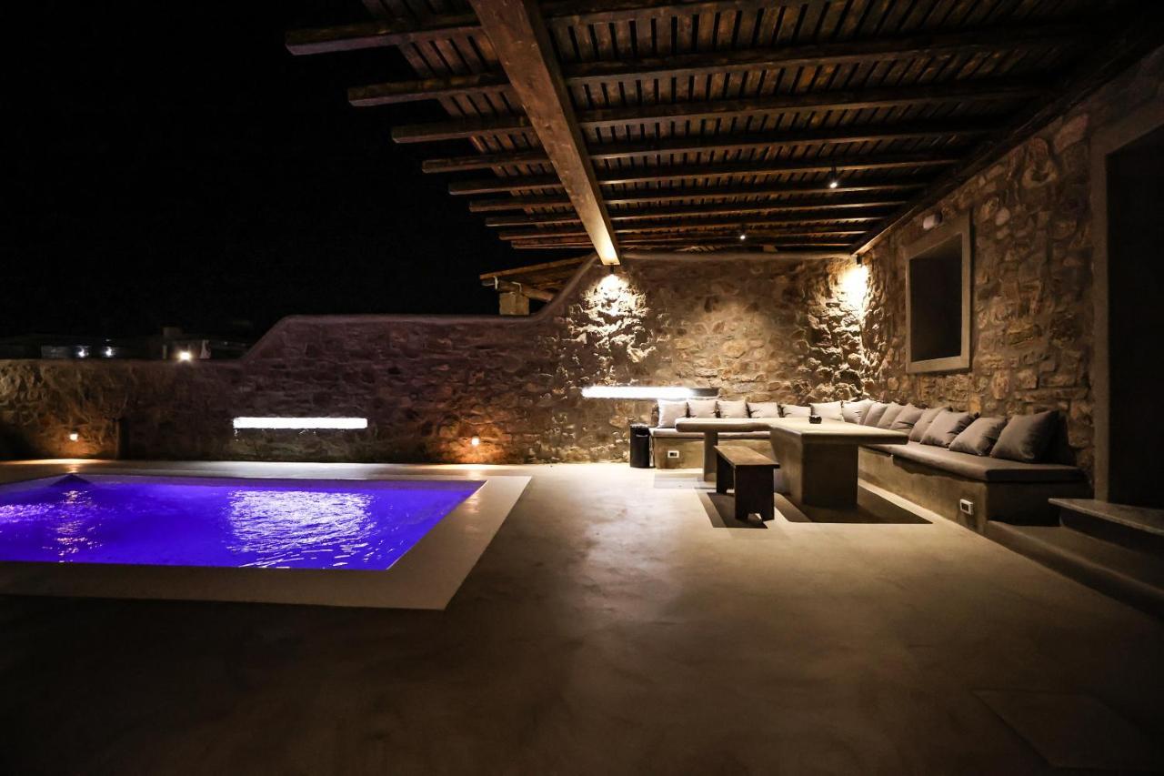The George Villas With Private Pool, Close To Mykonos Town - Chora Buitenkant foto