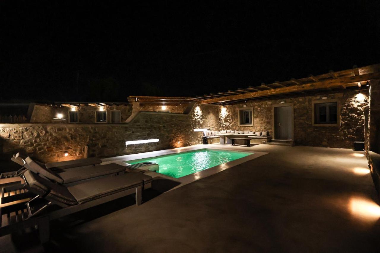 The George Villas With Private Pool, Close To Mykonos Town - Chora Buitenkant foto