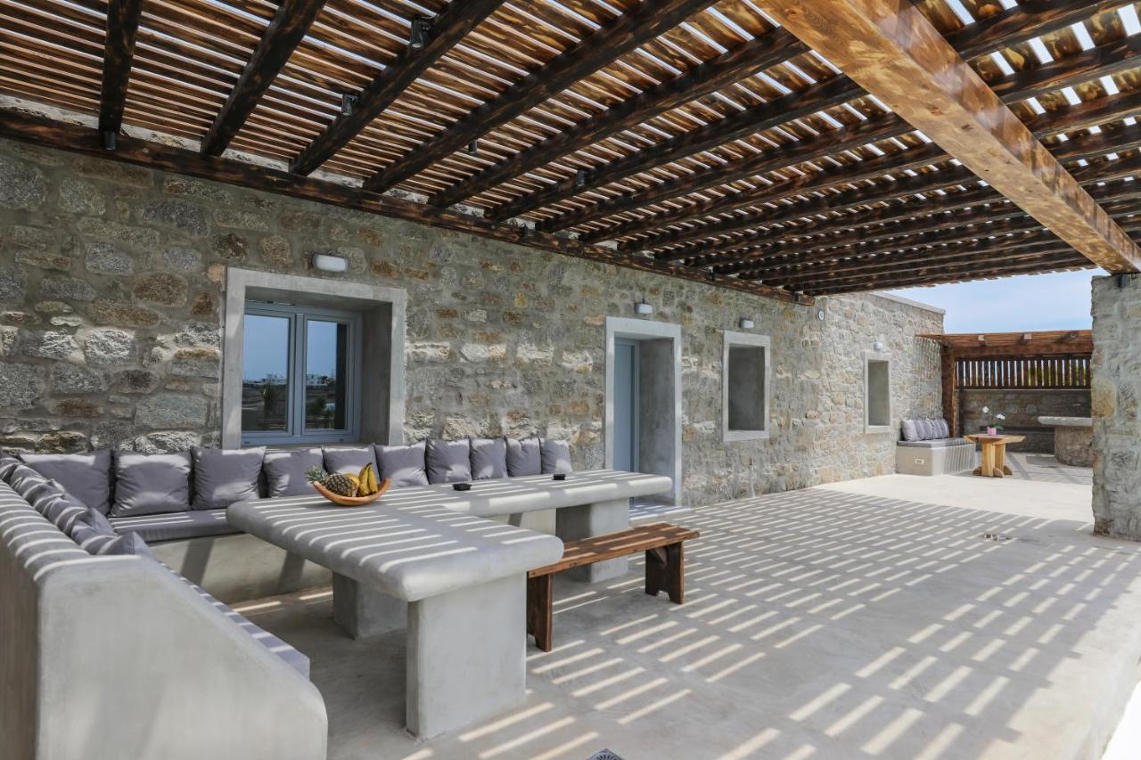 The George Villas With Private Pool, Close To Mykonos Town - Chora Buitenkant foto